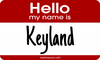 Hello my name is Keyland png download