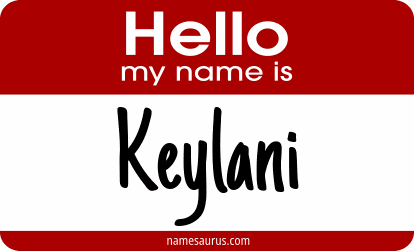 Hello my name is Keylani png download