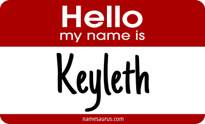 Hello my name is Keyleth png download