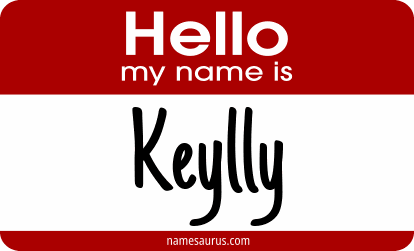 Hello my name is Keylly png download