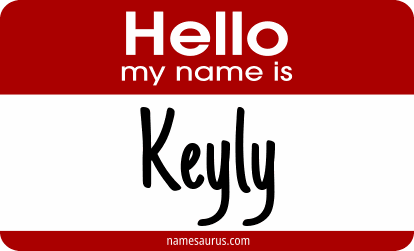 Hello my name is Keyly png download