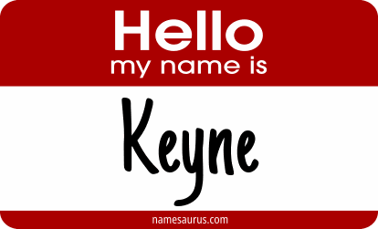 Hello my name is Keyne png download