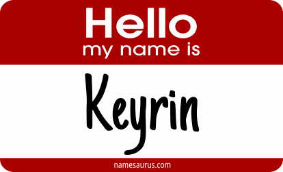 Hello my name is Keyrin png download