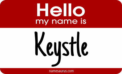 Hello my name is Keystle png download