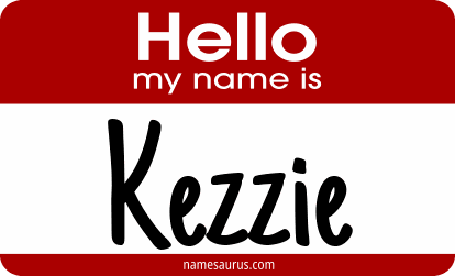 Hello my name is Kezzie png download