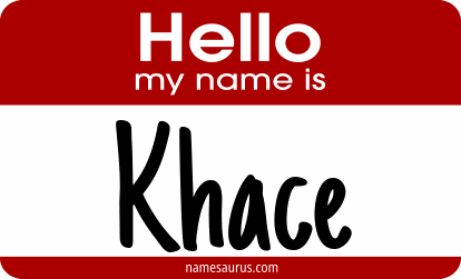 Hello my name is Khace png download