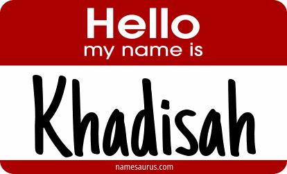 Hello my name is Khadisah png download