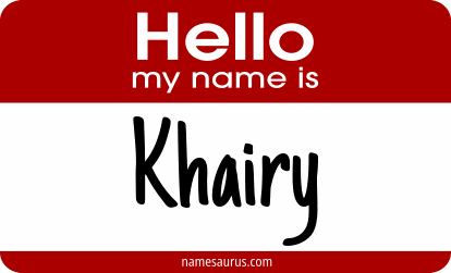Hello my name is Khairy png download