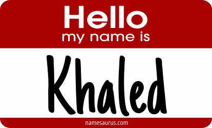 Hello my name is Khaled png download
