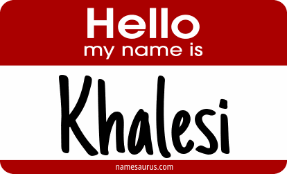 Hello my name is Khalesi png download