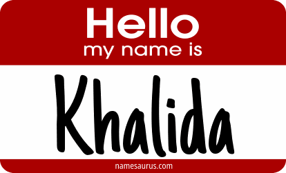 Hello my name is Khalida png download