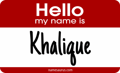 Hello my name is Khalique png download