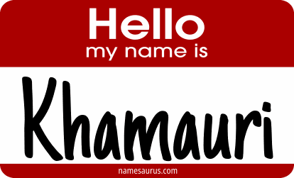 Hello my name is Khamauri png download