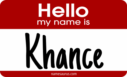 Hello my name is Khance png download
