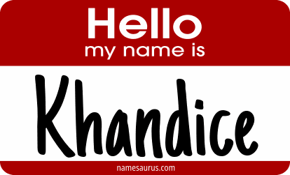 Hello my name is Khandice png download