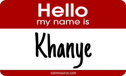 Hello my name is Khanye png download