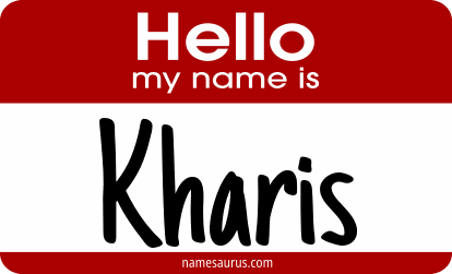 Hello my name is Kharis png download