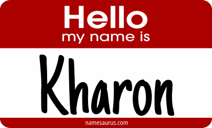 Hello my name is Kharon png download