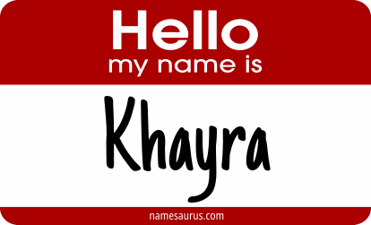Hello my name is Khayra png download