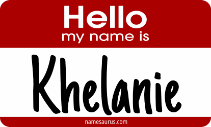 Hello my name is Khelanie png download
