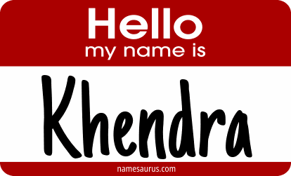 Hello my name is Khendra png download