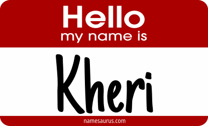 Hello my name is Kheri png download