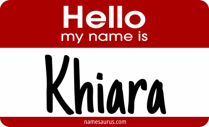 Hello my name is Khiara png download