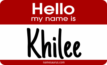 Hello my name is Khilee png download