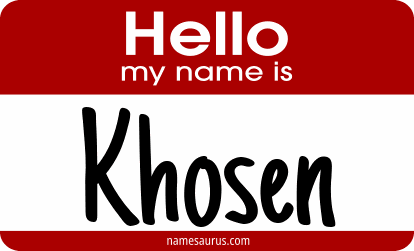 Hello my name is Khosen png download