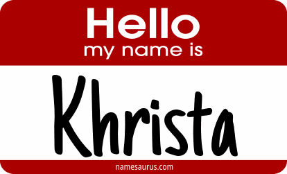 Hello my name is Khrista png download