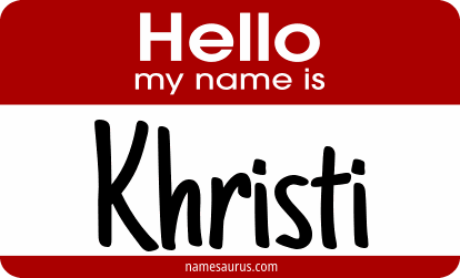 Hello my name is Khristi png download