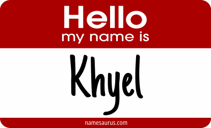 Hello my name is Khyel png download