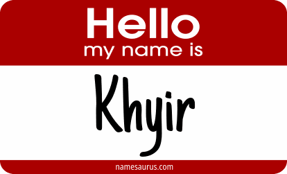Hello my name is Khyir png download