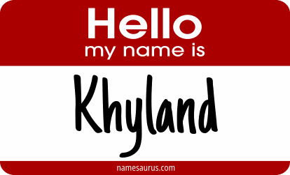 Hello my name is Khyland png download