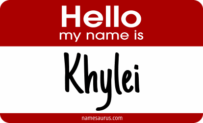 Hello my name is Khylei png download