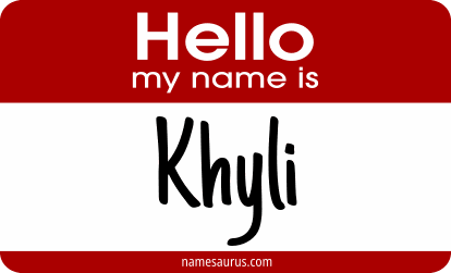 Hello my name is Khyli png download