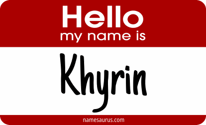 Hello my name is Khyrin png download