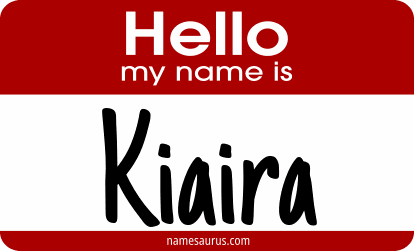 Hello my name is Kiaira png download