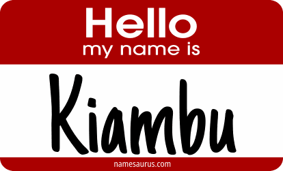 Hello my name is Kiambu png download