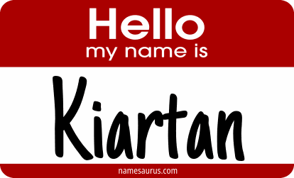 Hello my name is Kiartan png download