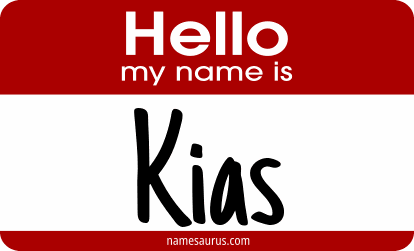Hello my name is Kias png download