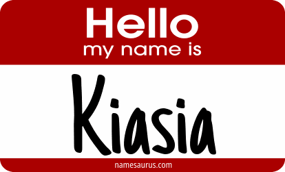 Hello my name is Kiasia png download