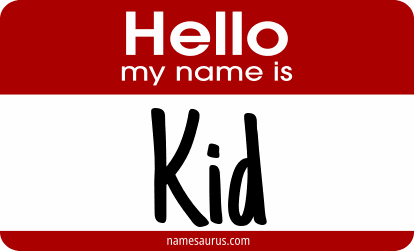 Hello my name is Kid png download