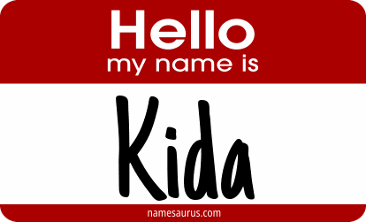Hello my name is Kida png download