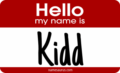 Hello my name is Kidd png download