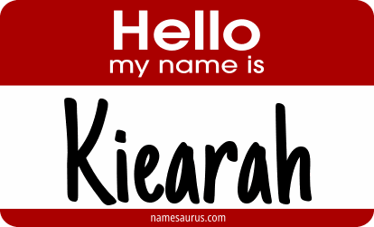 Hello my name is Kiearah png download