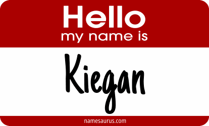 Hello my name is Kiegan png download