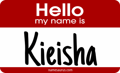 Hello my name is Kieisha png download