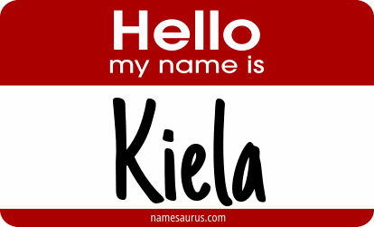 Hello my name is Kiela png download