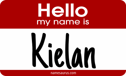 Hello my name is Kielan png download